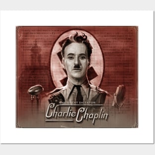 Charlie Chaplin - The Great Dictator Posters and Art